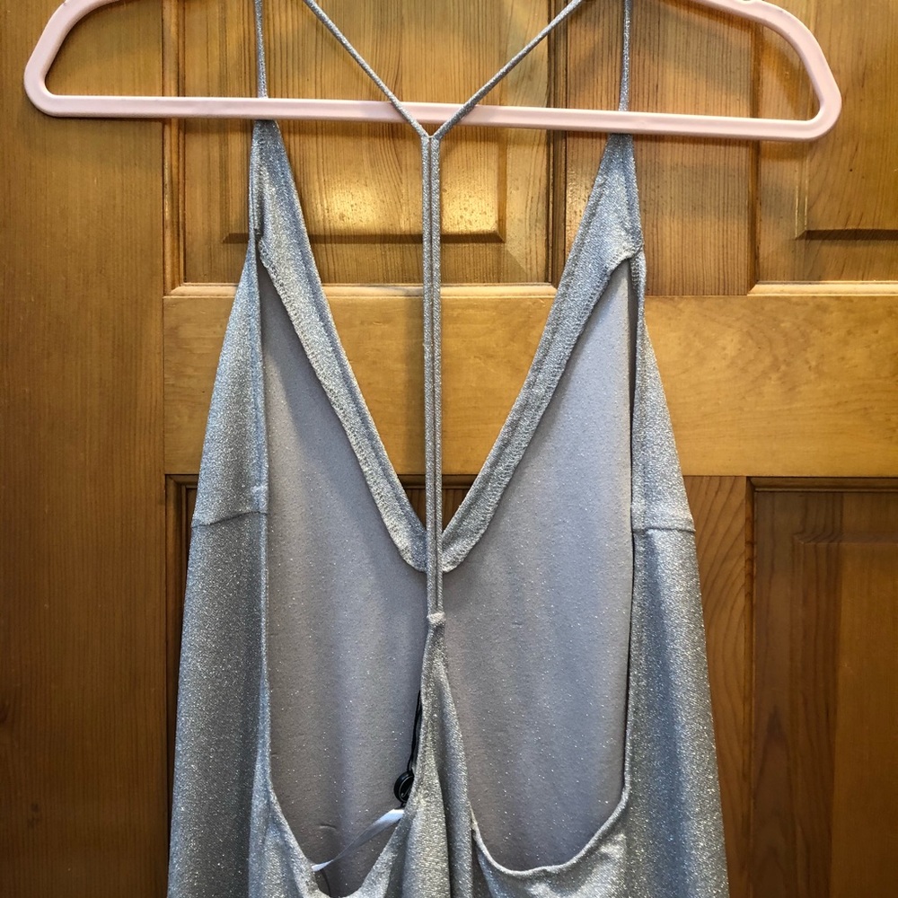 Motel Rocks Silver Mini Dress - Picture 4 of 5